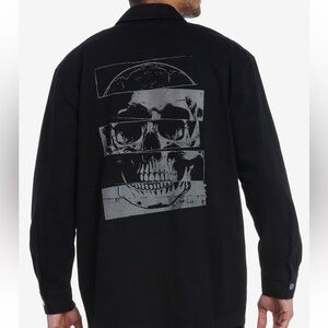 Social Collision Skull Panels Oversized Shackleton Hot‎ Topic